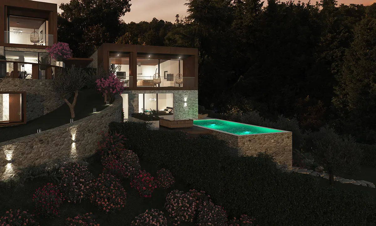 Ville lussuose con wellness sul Lago di Garda