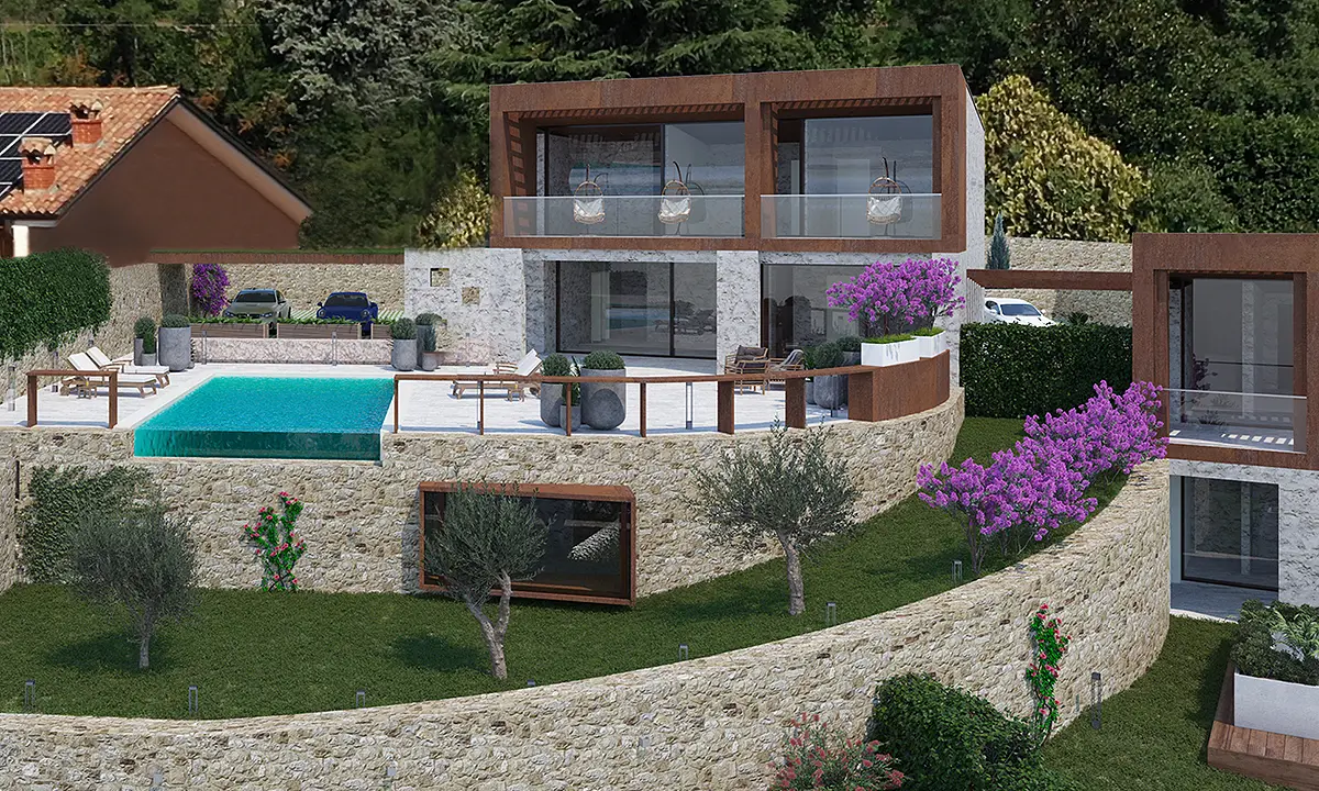 Villa Tramonto con vista Lago di Garda